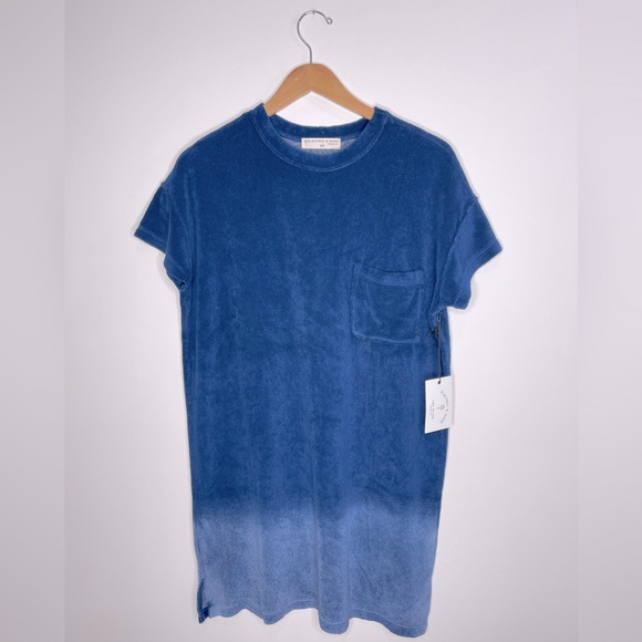 Electric & Rose Time to Live Tunic Dress Navy Blue size XS - Picture 8 of 8